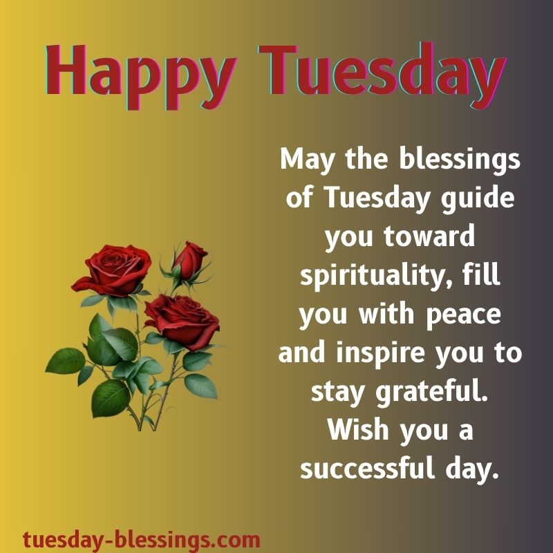 Tuesday Blessings Images