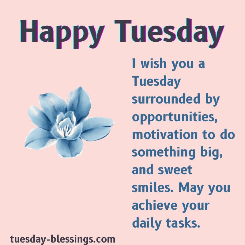 Tuesday Blessings Images