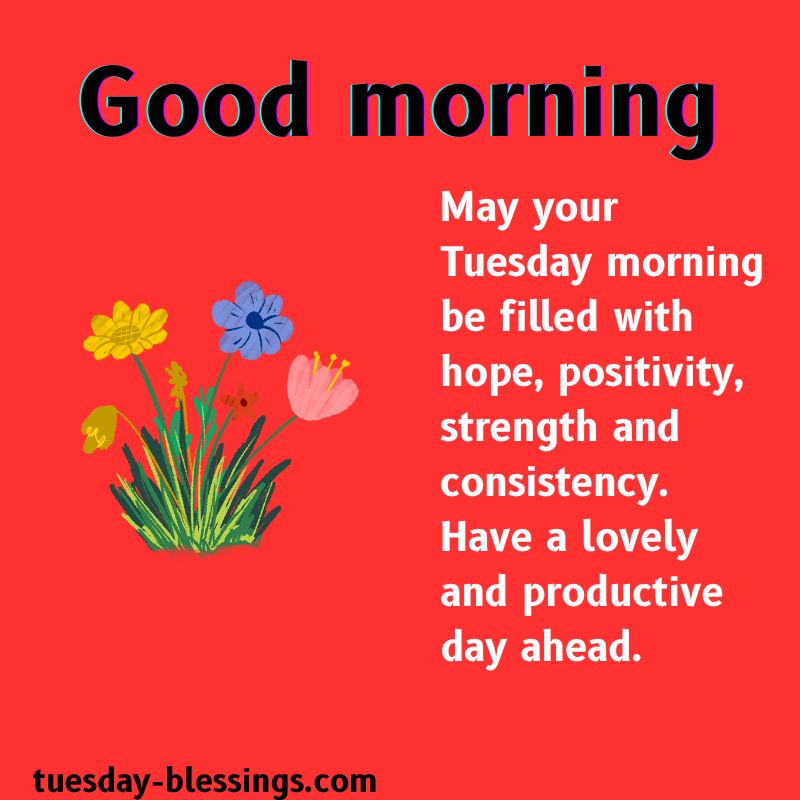 Tuesday Morning Blessings Images