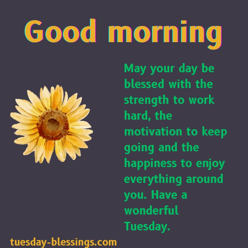 Tuesday Morning Blessings Images