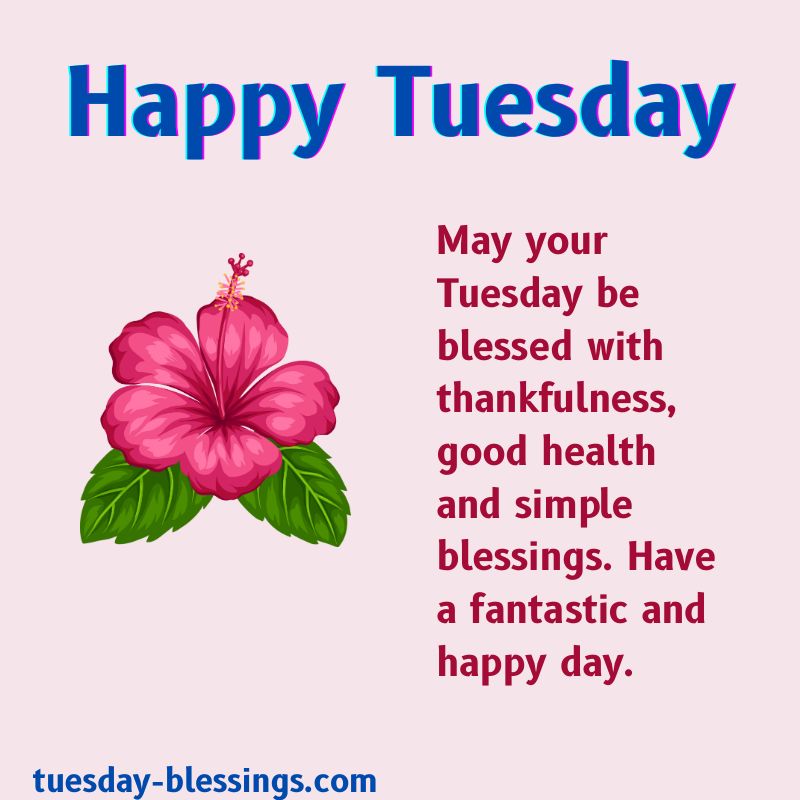 Tuesday Blessing Images
